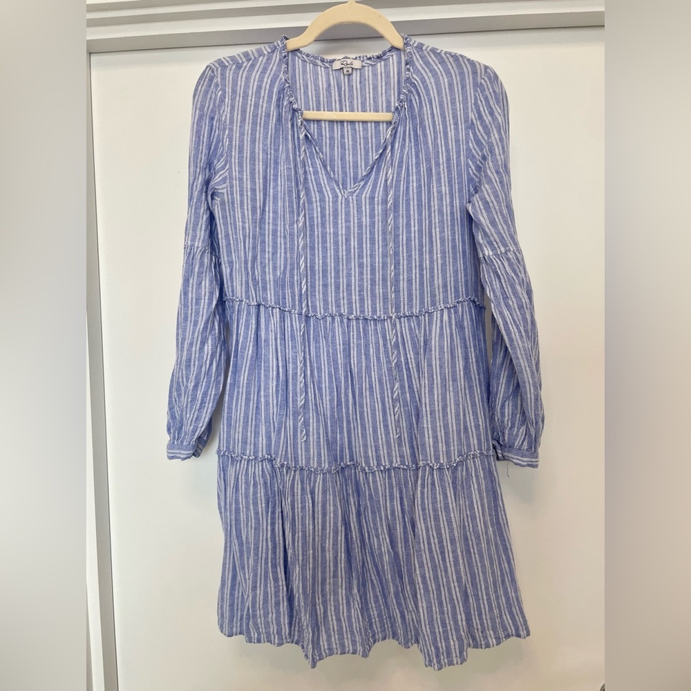 Rails Everly Ludlow Stripe Tiered Women's Dress XS